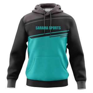 Fabricants en gros de sweats à capuche unis vierges, logo graphique personnalisé, sweats à capuche unisexes en vrac pour hommes - Product Image 6