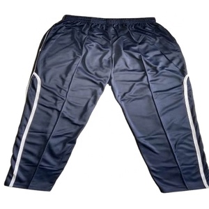 Uniforme de sport pour garçons de haute qualité Pantalon de survêtement à rayures blanches et jaunes en polyester - Product Image 3
