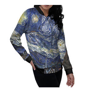 Veste bomber pour homme en tissu nylon noir respirant avec inscription personnalisée, style streetwear, surdimensionnée pour femme, rembourrage épais - Product Image 2