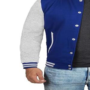 100% haute qualité Letterman Varsity vestes laine corps en cuir manches vêtements d'hiver intelligent et élégant hommes vestes mode veste - Product Image 4