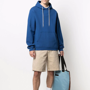 Men Street Fashion <b>Hoodie</b> Cotton <b>Fleece</b> Loose Fit Pullover Soft Warm Custom Logo OEM ODM Bulk Wholesale Casual <b>Hoodie</b> - Product Image 3