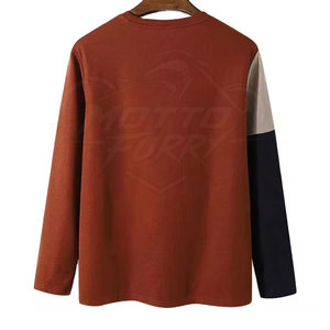 เสื้อสเวตเชิ้ตผู้ชายสำหรับฤดูหนาว ผ้าฝ้าย 100% ระบายอากาศได้ดี ซับเหงื่อ แห้งไว เหมาะสำหรับออกกำลังกาย ฟิตเนส เทรนนิ่ง คอกลม - Product Image 2