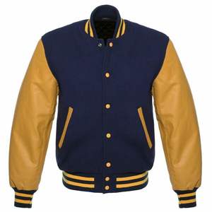 Chaquetas Varsity de Moda para Hombre, Hechas a Medida al por Mayor, Cuello Alto, Transpirables, Estilo Urbano para Invierno - Product Image 2