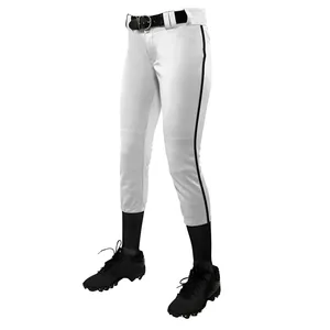 Pantalon de softball haute performance respirant grande taille séchage rapide léger avec taille élastique antibactérien anti-UV - Product Image 1