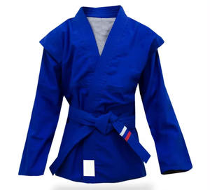 Combinaisons de karaté en coton unisexe en gros 2026, uniformes de taekwondo de haute qualité pour hommes et femmes, logo personnalisé, vêtements d'arts martiaux - Product Image 6