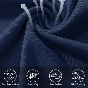 T-shirt à manches courtes pour hommes de haute qualité col rond en coton pull en polyester pour hommes adultes - Product Image 4