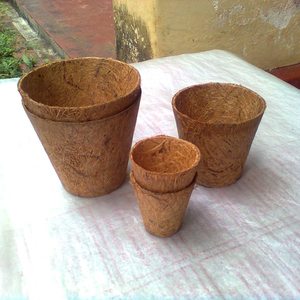 Système de culture hydroponique pour jardin agricole, plateau en fibre de coco, pots de noix de coco, horticulture - Product Image 3