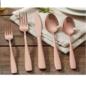 Juego de cubiertos para decoración de mesa de boda y comedor, utensilios de cocina, juego de cubiertos de diseño moderno - Product Image 1