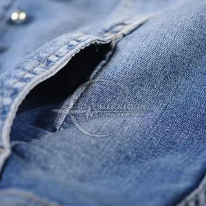 Veste en jean pour femmes à vendre vestes en jean de couleur personnalisée à manches longues vente en ligne OEM - Product Image 5