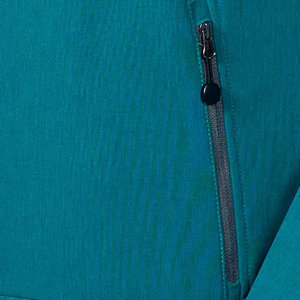 Veste Soft Shell Doublée en Polaire Moelleuse Coupe-Vent Veste Soft Shell avec Capuche Manteau d'Hiver Matelassé Respirant - Product Image 3