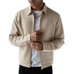 Veste en jean moto slim fit pour homme, imperméable, respirante, coupe-vent, extensible, couleur unie, fermeture éclair, décontractée, prête pour l'extérieur - Product Image 4