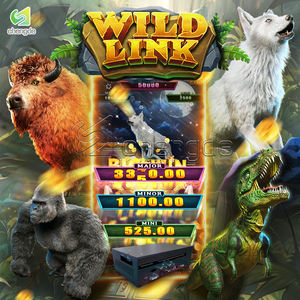 高級メタル製アダルトゲーム機 43インチ曲面タッチスクリーン スキルゲームキャビネット - Product Image 1