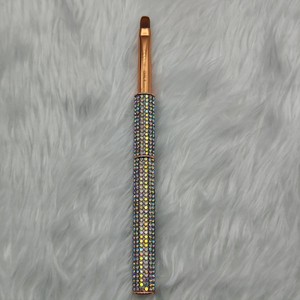 Pincel de Gel Kaitei No.6 Ovalado con Mango de Diamantes de Imitación para Uñas Acrílicas, Aplicación de Gel Constructor, Escultura, Salón, Venta al por Mayor, OEM, Gel Duro - Product Image 1