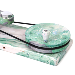 Bobinadora de hilo marmoleado hecha a mano y Swift Set, herramientas de ganchillo para tejer, combo de hilo Swift Winder y Swift - Product Image 3