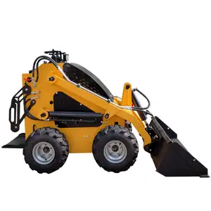 Hot bán hiệu quả cao và chất lượng cao Skid chỉ đạo Bộ nạp với bánh xe Crawler theo dõi giá rẻ Mini Skid chỉ đạo Bộ nạp để bán