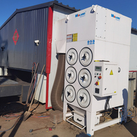 Collecteur de poussière à filtre à cartouche industriel 4KW, nettoyage automatique par jet pulsé pour machine à découpe laser à fibre, élimination des fumées de découpe laser