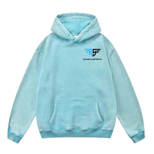 Vêtements d'hiver Acid Men Long Sleeve Washed Hoodies with Customized Color New Design Men Acid Wash Hoodies in Best-seller - Product Image 1