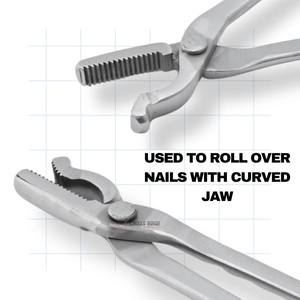 Herramientas herradoras profesionales, clincher de pezuña de caballo, pinzas de remache de acero inoxidable, herramienta de apriete de uñas de herradura de 12 pulgadas - Product Image 5