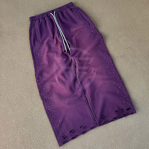 Plain Color Soft Fabric Relaxed Fit <b>Elastic</b> Waist Casual <b>Trousers</b> Look Easy Matching Daily Fashion <b>Men</b> Flared Sweat Pant - Product Image 5