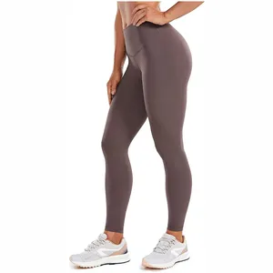 Fitness Leggings Voor Vrouwen Meest Aantrekkelijke Leggings Niet-Transparante Leggings Bruine Kleur Broek