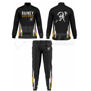 Ropa juvenil Uniforme de pista transpirable Logotipo personalizado Uniforme de pista de tamaño adulto - Product Image 5