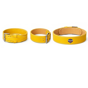 Nuevo Cinturón de Protección Básica para Levantamiento de Pesas, Cinturones de Gimnasio, Precio al por Mayor, Cinturón de Cuero Vacuno para Levantamiento de Pesas - Product Image 4
