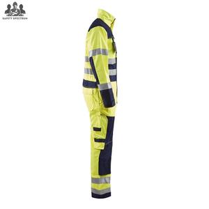 Ropa de Trabajo de Alta Seguridad, Transpirable, Cómoda, Impermeable y Antiarrugas, de Poliéster de Primera Calidad, Venta al Por Mayor de Fábrica OEM - Product Image 4