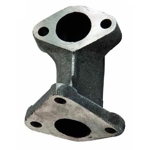 Colector de escape MAMIGA con boquilla compatible con motores Honda GX270 GX390, referencia de repuesto 301.110, pieza de motor para maquinaria. - Product Image 1