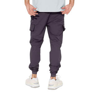 Pantalon cargo classique de bonne qualité pour homme, tissu en coton, multi-poches, pantalon de plein air tendance pour homme - Product Image 6