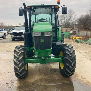Tracteur d'occasion 6105E 2023, 8 CV, type à roues, avec composants de boîte de vitesses, moteur, pompe et roulements, pour inspection par rapport et vidéo - Product Image 1