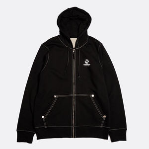 Sudadera con Capucha de Felpa para Hombre, Corte Regular, Estilo Vintage, Lavado Ácido, Personalizada, 100% Algodón, Ecológica, Bordada - Product Image 3