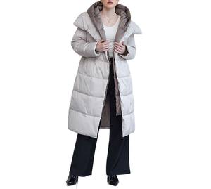 Veste matelassée courte en toile respirante d'hiver, bretelles réglables, imperméable et coupe-vent, couleur personnalisable. - Product Image 4