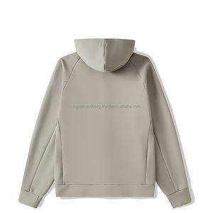 Chaqueta Deportiva Personalizada para Hombre |   Chaqueta Deportiva de Manga Larga OEM |   Sudaderas Lisas |   Sudadera Deportiva Estilo Motero Vintage Lisa Teñida Otoño - Product Image 6