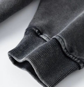 เสื้อฮู้ดดี้สตรีทแวร์แบบโอเวอร์ไซส์ ผ้าฟลีซหนานุ่ม 100% ผ้าฝ้าย ปักโลโก้ตามสั่ง แห้งเร็ว ระบายอากาศได้ดี สำหรับขายส่ง ปี 2026 รุ่นยูนิเซ็กส์ - Product Image 6