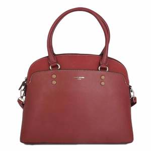 กระเป๋าถือสตรี 6127-1 สีเข้มบอร์โดซ์ - Product Image 3