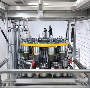 Machine de fabrication de gobelets en papier automatique exclusive avec contrôle PLC et pompe Ligne de production de gobelets et bols jetables à grande vitesse - Product Image 2