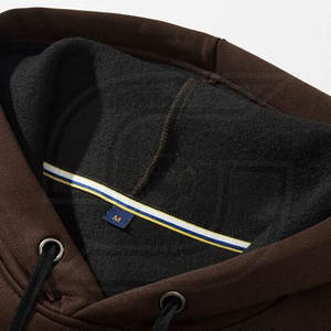 Sudaderas con capucha de invierno personalizadas para hombre con nuevo diseño impreso digital en poliéster/algodón teñido liso - Product Image 5