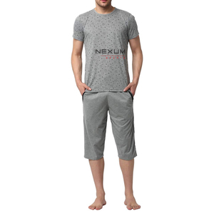 ชุดกีฬาทรงสลิมฟิตของผู้ชายชุดเสื้อโปโลพิมพ์ลายสกรีนผ้าไหมและผ้าไหมสั้นพิมพ์ลายสำหรับผู้ใหญ่ - Product Image 4