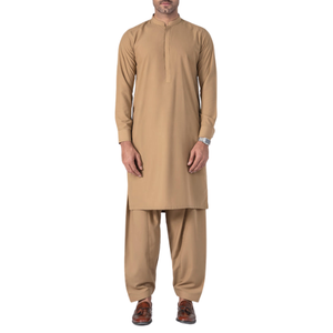 Premium Quality <b>Men's</b> Long <b>Shalwar</b> <b>Kameez</b> Sets Latest Ethnic Fashion Designer Stylish Breathable Plus Size Options Pakistani - Product Image 1