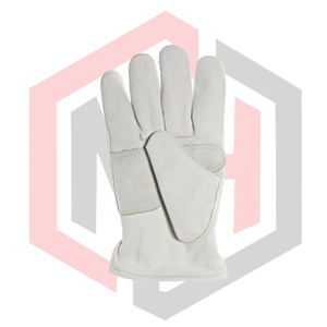 Welding Work Protection Driving Sheepskin Leather <b>Gloves</b> Anti-Slip Wear-resistant Breathable <b>Silicone</b>-free Powder-free - Product Image 6