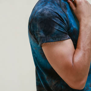 Camiseta de Hombre Lisa de Alta Calidad, Transpirable, de Algodón, Informal para Uso Diario, con Impresión de Logotipo, Hecha en Pakistán - Product Image 5