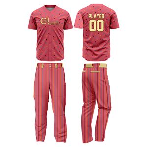 ชุดยูนิฟอร์มเบสบอลระดับพรีเมียมแบบมืออาชีพ ผลิตตามสั่ง 100% โพลีเอสเตอร์ แห้งเร็ว ระบายอากาศได้ดี พร้อมโลโก้ทีม ปรับแต่งได้ ระดับอีลิท - Product Image 5