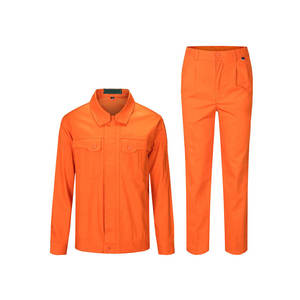 Uniforme DE TRABAJO ignífugo de algodón de alta visibilidad personalizado de talla grande con diseño funcional confiable para días de trabajo ocupados diarios - Product Image 1