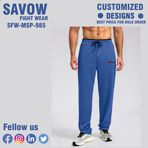 Hombres peso ligero Slim Fit Gym Fitness Joggers con cremallera de talla grande al aire libre Pantalones de secado rápido para correr pantalones largos para hombres - Product Image 3