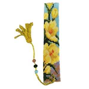 Handcrafted Beaded Embroidery Bookmarks with Custom <b>Packaging</b> Perfect Gift Beaded Embroidery Bookmarks - Product Image 5