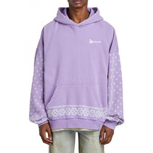 Ropa informal para hombre superventas, sudaderas con capucha de gran tamaño, poliéster de alta calidad/algodón, transpirable, de secado rápido, logotipos de colores personalizados para - Product Image 2