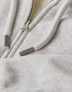 เสื้อฮู้ดแขนยาวผ้าฝ้ายนุ่มปกติพิมพ์ลายพัฟ - Product Image 5