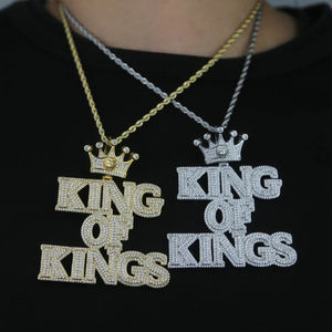 Bijoux Hip Hop à la Mode Pendentif Personnalisé avec Lettre Argent 925 Diamant de Laboratoire Glacé Pendentif pour Hommes et Femmes - Product Image 6