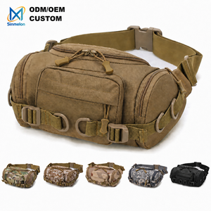 Bolsa Tática Masculina Impermeável em Material Oxford com Zíper Curto Antifurto para Pesca e Camping - Product Image 1