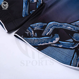 Short de boxe ajustable, créez votre propre short de MMA / Nouveaux shorts de MMA à prix raisonnable, shorts de MMA de qualité supérieure pour hommes. - Product Image 6